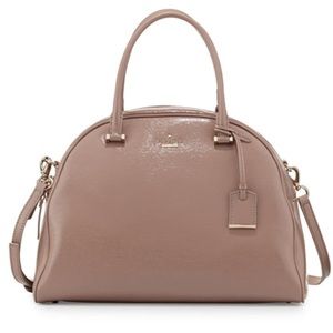 Kate Spade Patent Leather Blush Handbag
